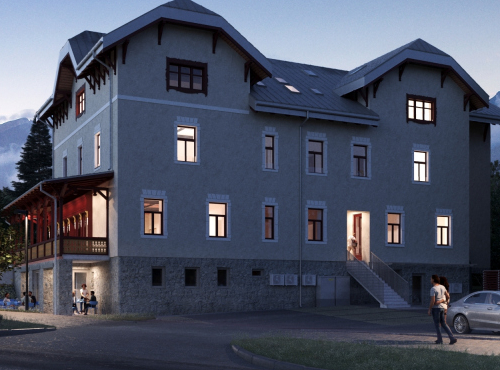 Predaj - Horské apartmány v projekte Kuszmannov bazár, Tatranská Lomnica