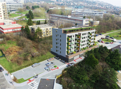 Attractive apartments development near Karloveske rameno, Bratislava  IV