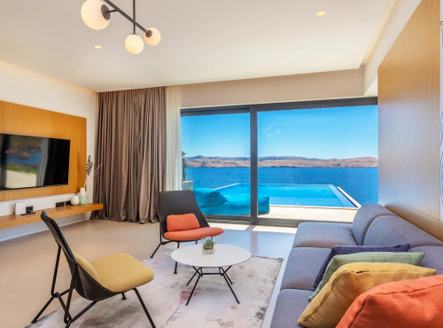 Zahraničné nehnuteľnosti - Moderná vila Sea Crest na pobreží, Chorvátsko - Karlobag