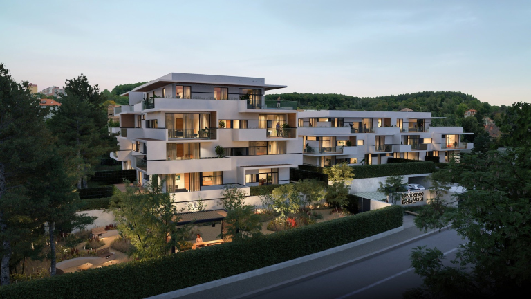 Premium 4+kk apartments in a residential project, Prague 7