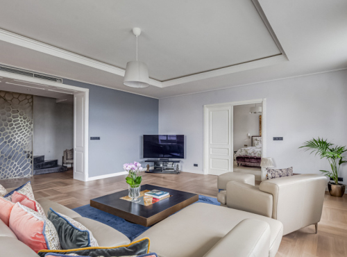 For sale: Luxury duplex apartment with terrace, Prague 2 - Vinohrady