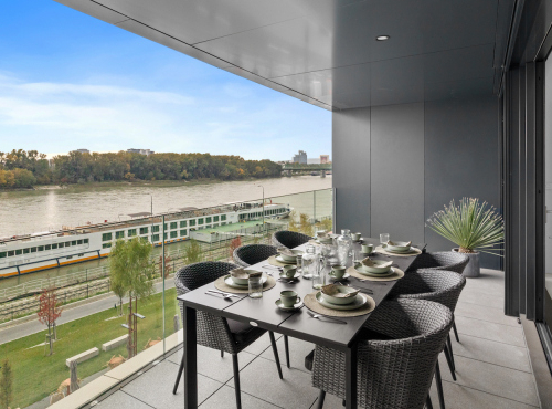 Predaj - Slnečný byt v Eurovea Riverside s výhľadom na Dunaj, BA I – Staré Mesto