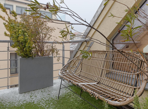 Sale - Sunny duplex with a view of the castle, BA I – Old Town