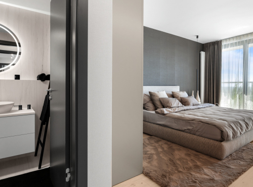 Prenájom - Byt na 31. poschodí Eurovea Tower, BA I – Staré Mesto