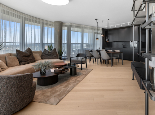 Byt na 31. poschodí Eurovea Tower, BA I – Staré Mesto
