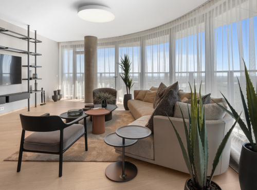 Byt na 31. poschodí Eurovea Tower, BA I – Staré Mesto