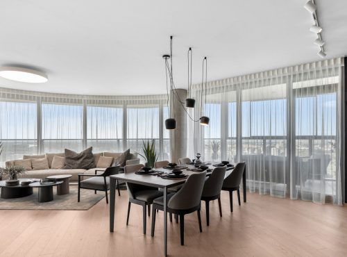 Byt na 31. poschodí Eurovea Tower, BA I – Staré Mesto