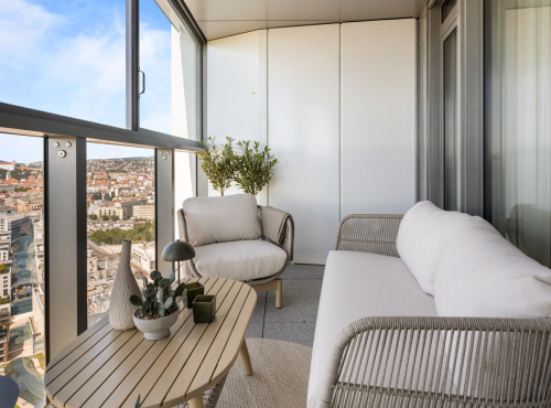 Prenájom - Byt na 31. poschodí Eurovea Tower, BA I – Staré Mesto