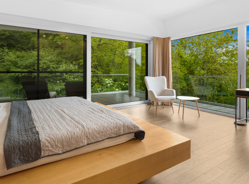 Modern house at the edge of the forest, Piešťany – Banka