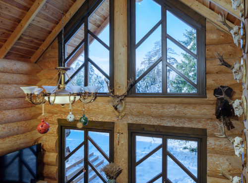 Canadian log cabin, High Tatras - Stará Lesná