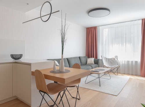 Rent - Stylish Apartment with Loggia in Vydrica, Bratislava I – Old Town