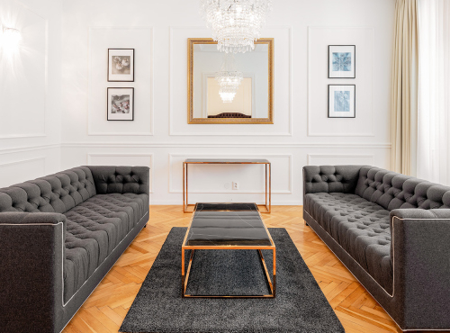 Elegant 2-bedroom apartment on Laurinska street, Bratislava I – Old Town