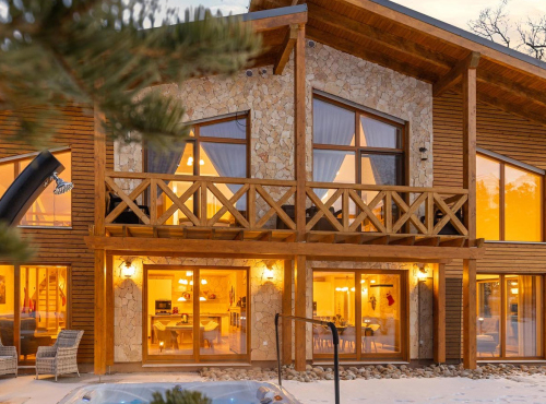 Chalet in the High Tatras, Veľká Lomnica – Black Stork Golf Resort