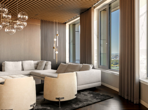 Predaj - Unikátny penthouse Sky Park by Zaha Hadid, BA I – Staré Mesto