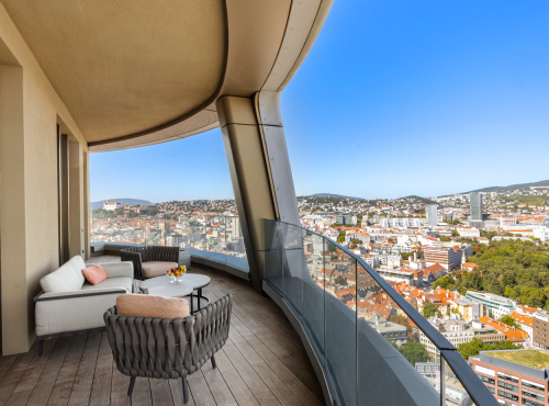 Predaj - Unikátny penthouse Sky Park by Zaha Hadid, BA I – Staré Mesto