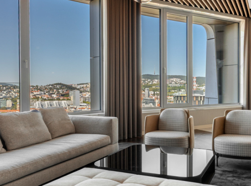 Predaj - Unikátny penthouse Sky Park by Zaha Hadid, BA I – Staré Mesto