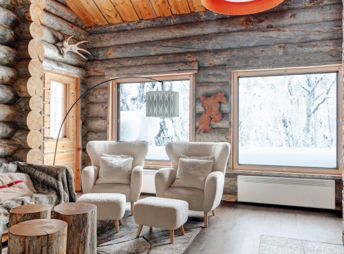 Zahraničné nehnuteľnosti - Zrubový chalet pri jazere, Fínsko – Ruka