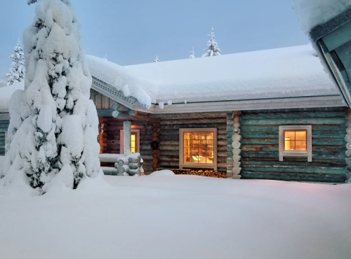 Zahraničné nehnuteľnosti - Zrubový chalet pri jazere, Fínsko – Ruka
