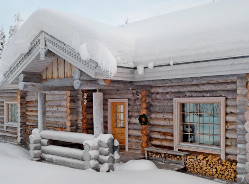 Zahraničné nehnuteľnosti - Zrubový chalet pri jazere, Fínsko – Ruka