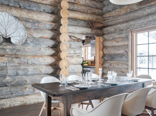 Zahraničné nehnuteľnosti - Zrubový chalet pri jazere, Fínsko – Ruka