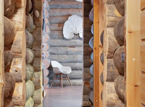 Zahraničné nehnuteľnosti - Zrubový chalet pri jazere, Fínsko – Ruka