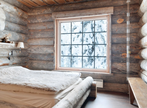 Zahraničné nehnuteľnosti - Zrubový chalet pri jazere, Fínsko – Ruka