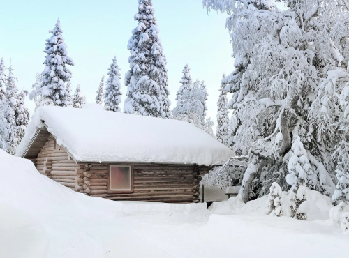 Zahraničné nehnuteľnosti - Zrubový chalet pri jazere, Fínsko – Ruka