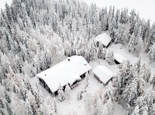 Zahraničné nehnuteľnosti - Zrubový chalet pri jazere, Fínsko – Ruka