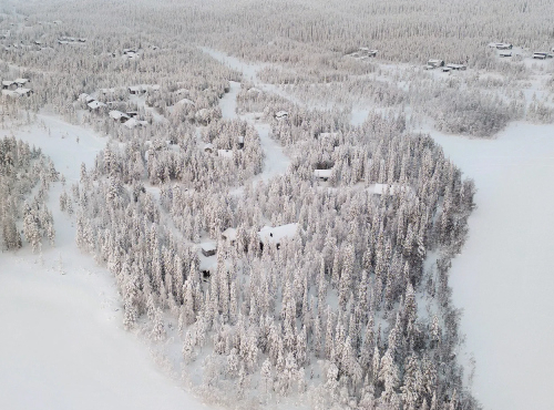 Zahraničné nehnuteľnosti - Zrubový chalet pri jazere, Fínsko – Ruka