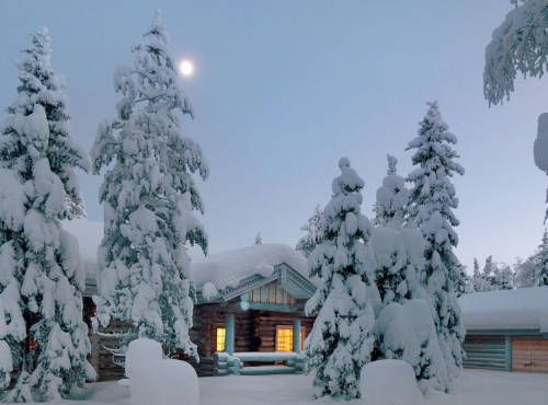 Zahraničné nehnuteľnosti - Zrubový chalet pri jazere, Fínsko – Ruka