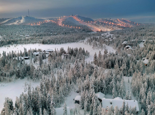 Zahraničné nehnuteľnosti - Zrubový chalet pri jazere, Fínsko – Ruka